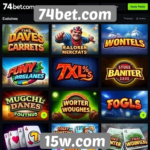 Jogos populares disponíveis no 74bet.com apresentam boas avaliações